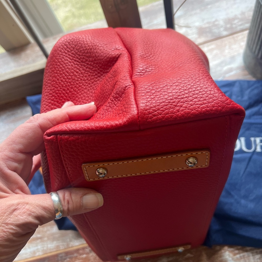 Dooney & Bourke Patterson Pebbled Leather Paige Sac Hobo - Picture 11 of 11